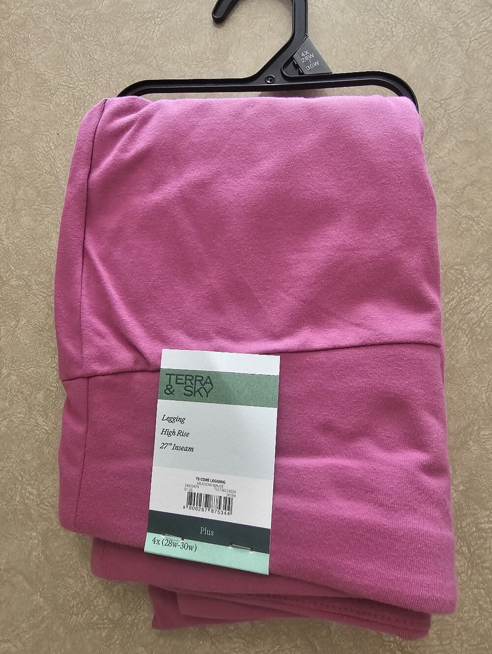 Women's High Rise Leggings Size 4x Plus